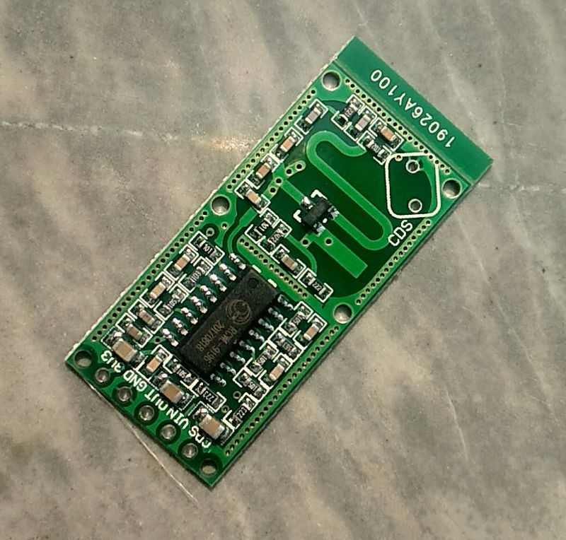 【雕爷学编程】Arduino动手做（3）---微波雷达感应开关模块