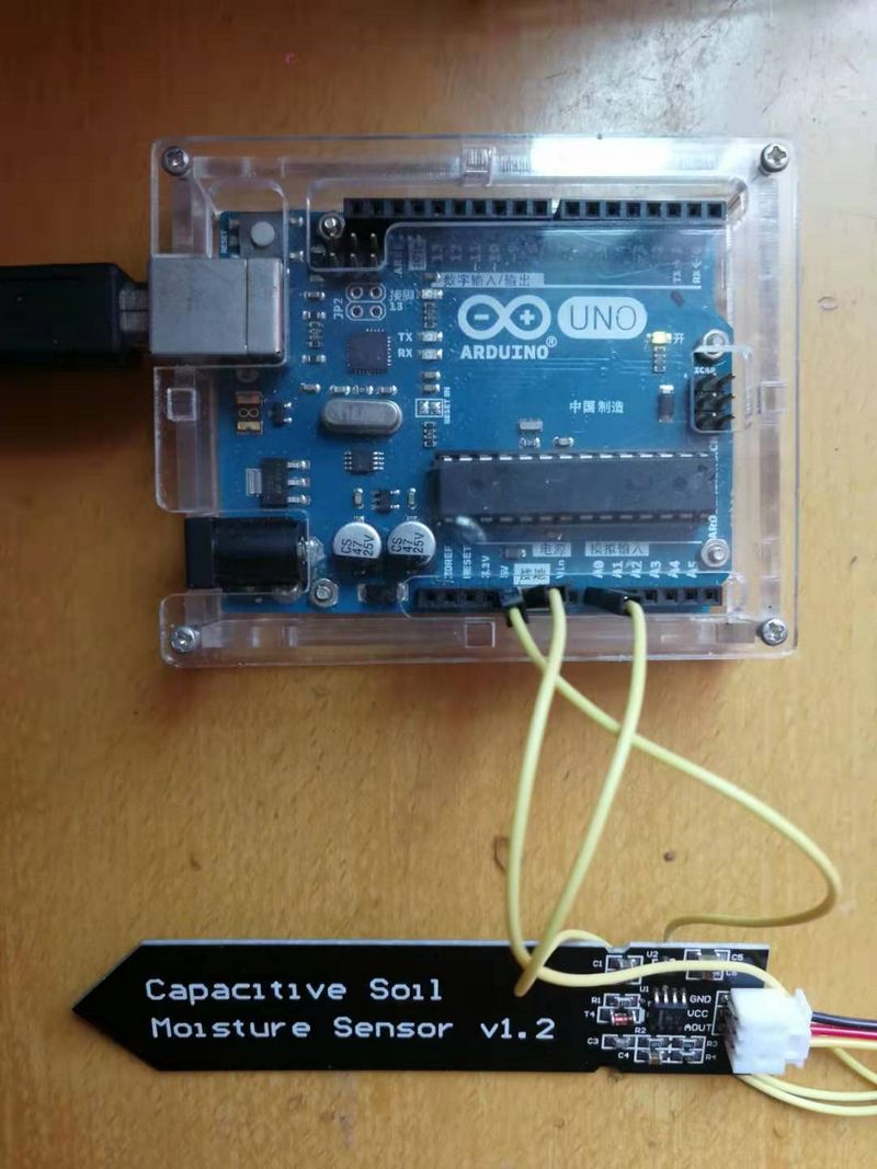 雕爷学编程arduino动手做70土壤湿度传感器