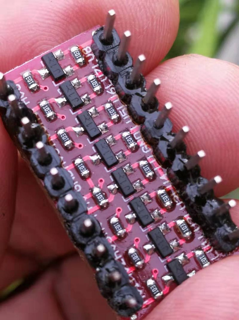  【雕爷学编程】Arduino动手做（89）---8位双向电平转换模块